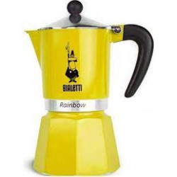 Caffettiera bialetti rainbow 6-tazzine giallo [0004983]