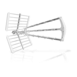 Antenna tv gbs elettronica esterno 16db/bianco