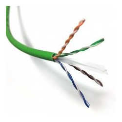 Cavo di rete in matassa draka u/utp cat.6/500m/verde [60095074]