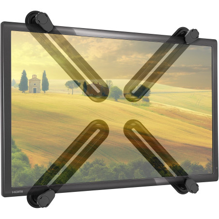 Kit adattatore di montaggio techly per monitor non vesa 13-27''