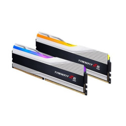 Ram dimm ddr5 32gb g.skill 6000-32 trident z5 rgb argento [f5-6000j3238f16gx2-tz5rs]