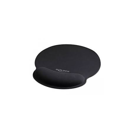 Mauspad delock gel pallamano nero [12040]