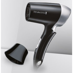Asciugacapelli da viaggio - nero, argento - remington [d2400]