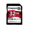 32gb scheda sd kingston react plus uhs-ii u3 [sdr2/32gb]