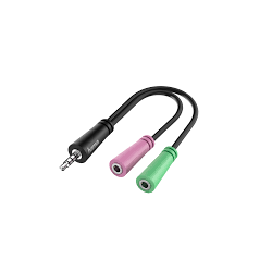 Adattatore audio jack hama per cuffie