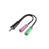 Adattatore audio jack hama per cuffie