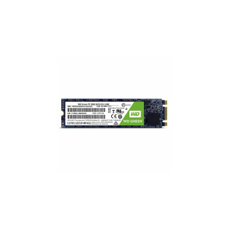 Ssd 480gb western digital green m.2 2280 sata iii [wds480g3g0b]