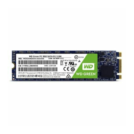 Ssd 480gb western digital green m.2 2280 sata iii [wds480g3g0b]