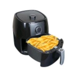Friggitrice ad aria termozeta frittosnella 1400w 3.5l nero [75327]