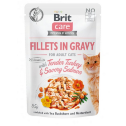 Mangime brit care br40501 fillets in gravy tenero tacchino-saporito