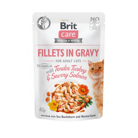 Mangime brit care br40501 fillets in gravy tenero tacchino-saporito