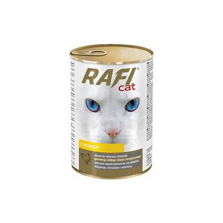 Mangime dolina noteci 7583 rafi pollame per gatto 415g [7583]