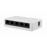 Switch gembird nsw-g5-01 lan 5x10/100/1000mbps bianco [nsw-g5-01]