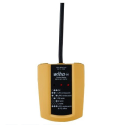 Tester per prese wiha sb25561 230v/50hz giallo nero [sb25561]