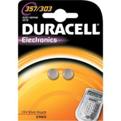 Pila duracell 2 pz. a bottone special electronics 357/303 [75072540]