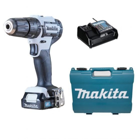 Trapano a percussione makita hp333dsaw white edition 12v 2.0ah [hp333dsaw]