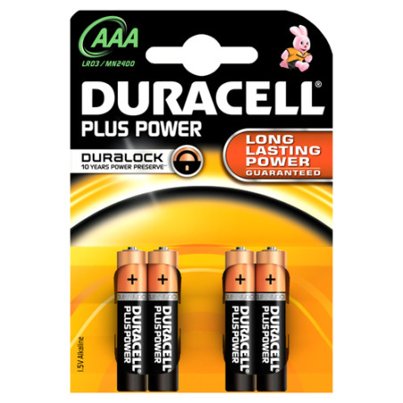Pila duracell 4 pz. pluspower aaa mini stilo [81275258]