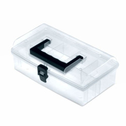 Valigetta portaminuteria kistenberg 5 scomparti 24.5x15x8.5cm verde