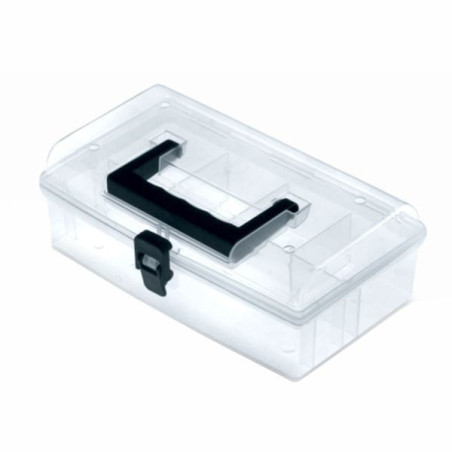 Valigetta portaminuteria kistenberg 5 scomparti 24.5x15x8.5cm verde