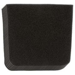 Filtro in schiuma einhell per liquidi e secchi 5pz/10mm/nero [2351134]