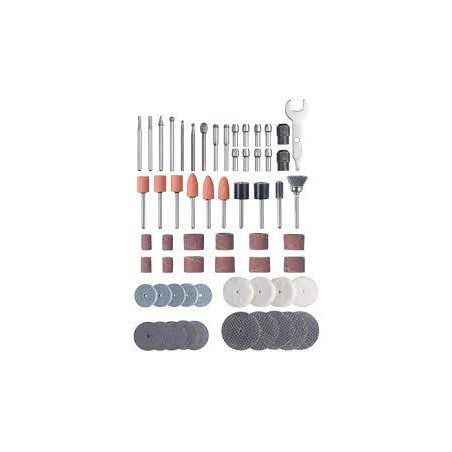 Set di accessori einhell tc-xg 75 per molatura/lucidatura 61pz