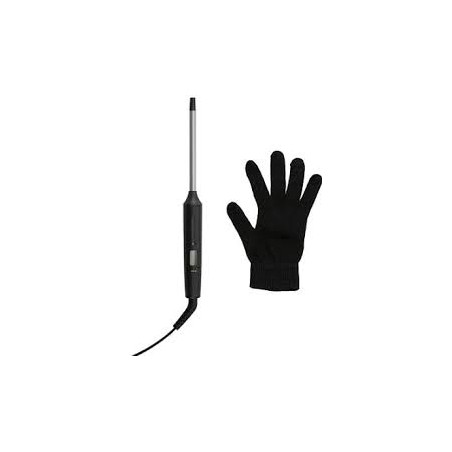 Ferro arricciacapelli remington pro tight curl wand nero/argento