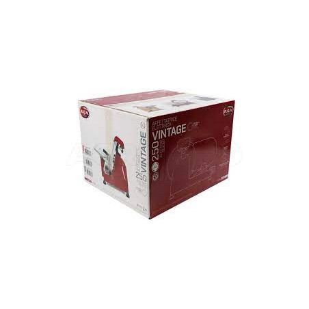 Affettatrice rgv vintage 250 elettrico 140w rosso