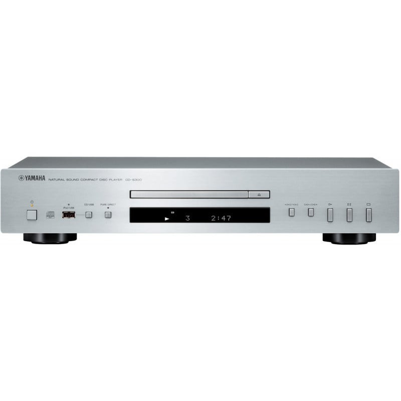 Lettore cd yamaha cd-s303 hi-fi usb argento