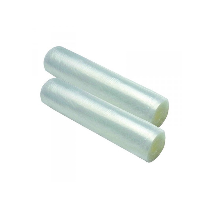 Set sacchetti per sottovuoto magic vac anp1066 20x600cm 2rotoli trasparenti