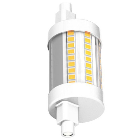 Lampadina led shot r7s lineare 8w 3000k 78mm [sld9610x2]