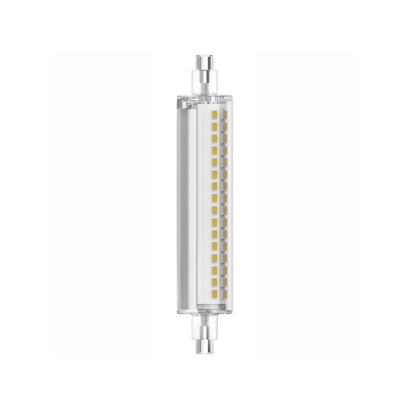 Lampadina led shot r7s lineare dimmerabile 8.2w 3000k 118mm [sld9508x2d]