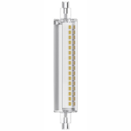 Lampadina led shot r7s lineare dimmerabile 8.2w 3000k 118mm [sld9508x2d]