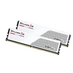 Ram dimm ddr5 32gb g.skill ripjaws s5 5200mhz 36cl bianco [f5-6000j3238f16gx2-rs5w]