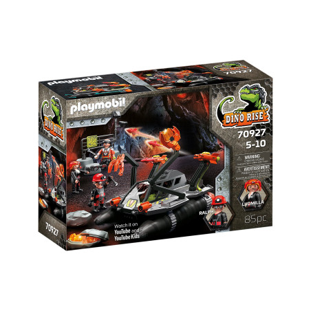 Set da gioco playmobil dino rise navetta da demolizione comet corp