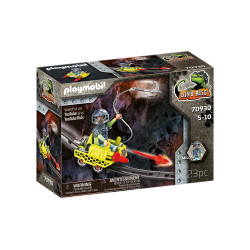 Set da gioco playmobil dino rise mine cruiser multicolore [70930]