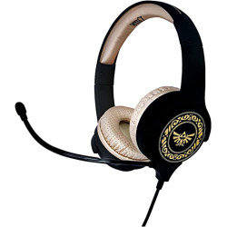 Cuffie otl crest black and gold kids per bambini cablato/nero