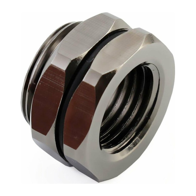 Raccordo xspc ottone 2x g1/4" nero cromato [5060175581679Â Â 