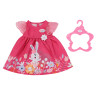 Vestito per bambola zapf creation baby born 43cm rosa [832639]