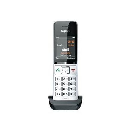 Telefono gigaset c500hx comfort argento/nero [s30852-h3061-r101]