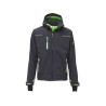 Giacca da lavoro u power in softshell con membrana u-tex m grigio/verde