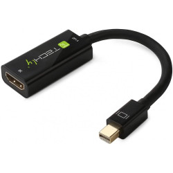 Adattatore techly mini displayport 1.4/hdmi 8k/30hz