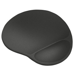 Mousepad trust bigfoot xl in gel/nylon/gomma 292x322mm/nero