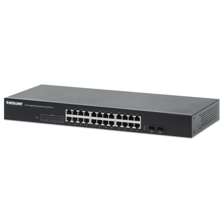 Switch intellinet gigabit ethernet switch 24porte