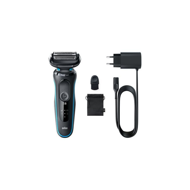 Rasoio elettrico braun 50-m1000s series5 nero [50-m1000s]