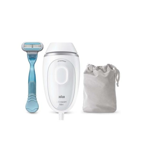 Epilatore a luce braun pl-1124 silk expert mini bianco