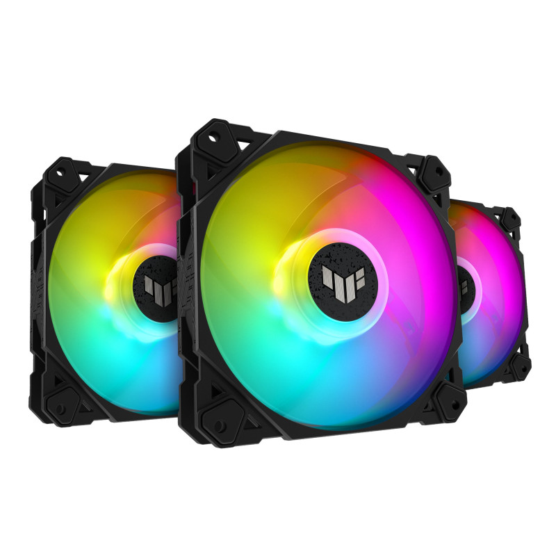 Ventole asus tuf gaming tf120 argb fan 3 ventole nero [90da0030-b09030]