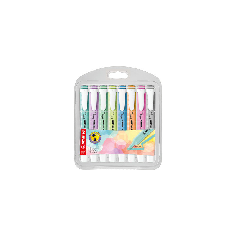 Set di evidenziatori stabilo swing cool multicolore [275/8-08-2]