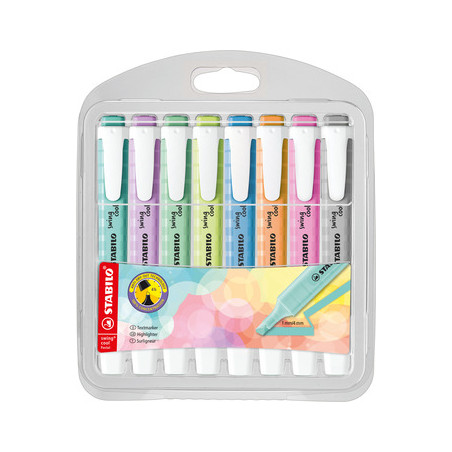Set di evidenziatori stabilo swing cool multicolore [275/8-08-2]