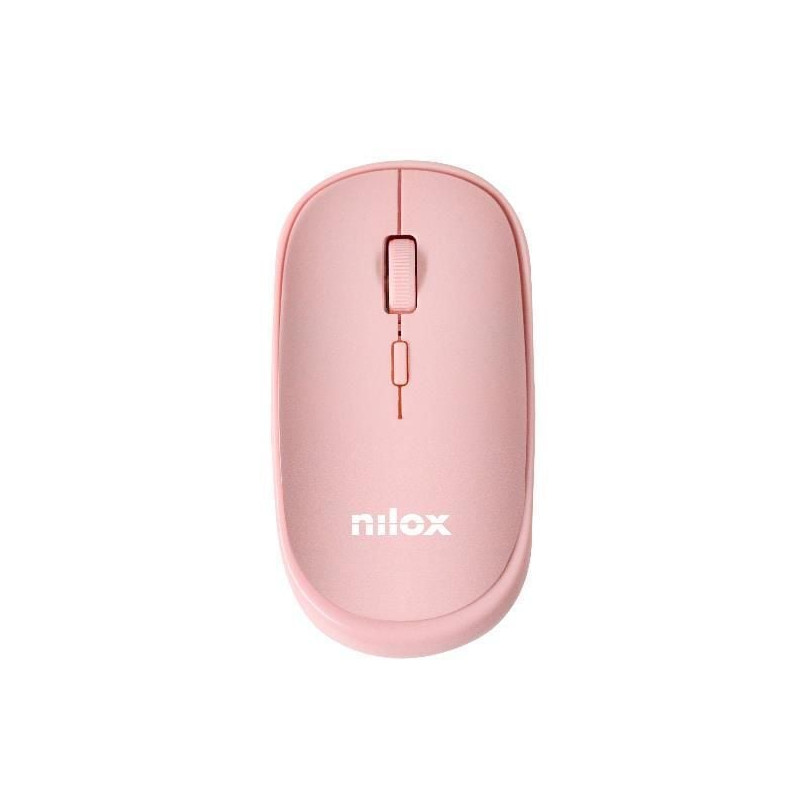 Mouse nilox wireless rosa [nxmowiclrpk01]