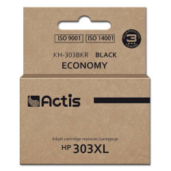 Cartuccia actis kh-303bkr per hp 20ml 600 pagine nero [kh-303bkr]